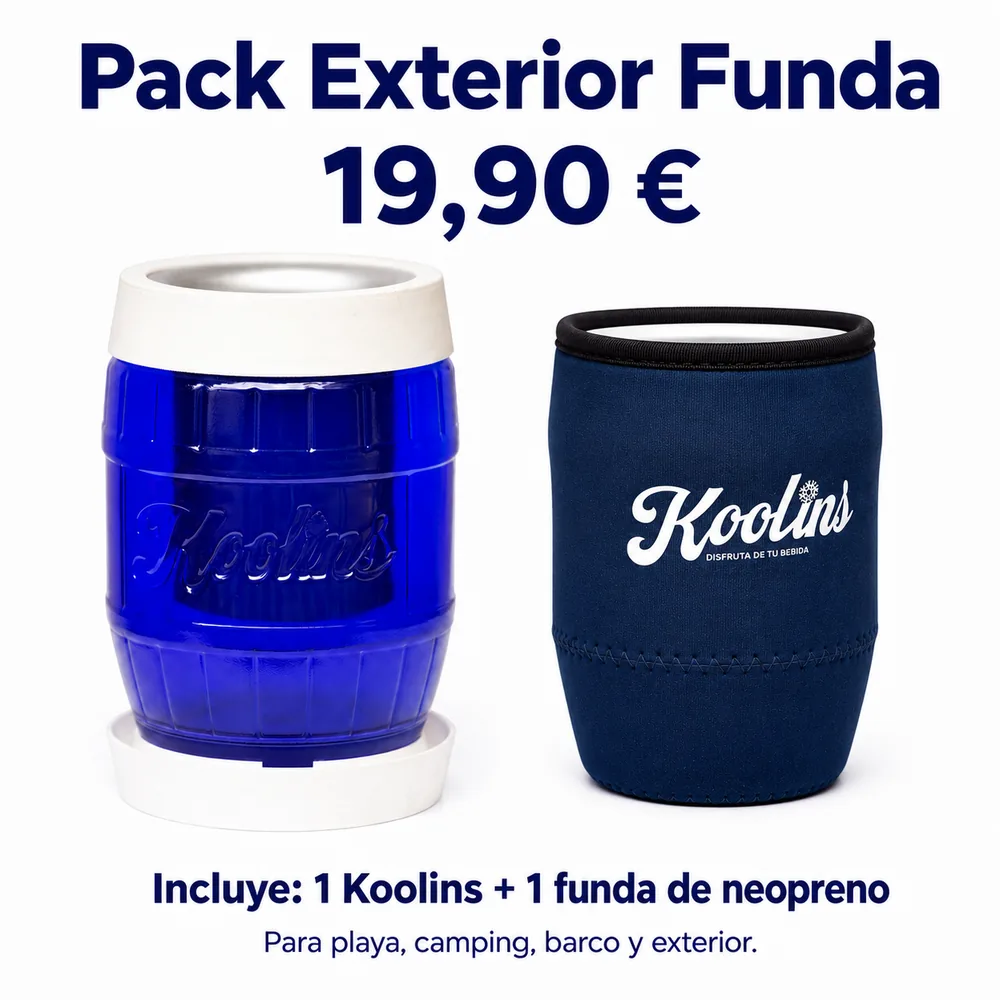 Pack Exterior Funda: 1 Koolins y 1 funda de neopreno